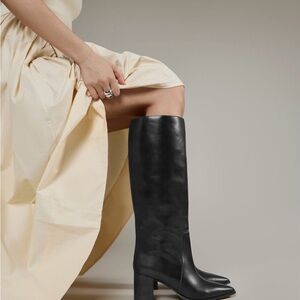 Vince Camuto Black Heeled Boots